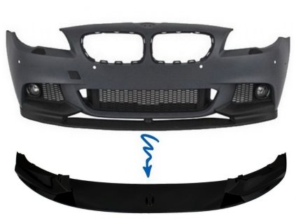 b2b front bumper spoiler lip suitable for bmw 5 5990521 6016156