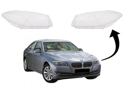 b2b headlights lens glasses suitable for bmw 5 series 5999787 6066754
