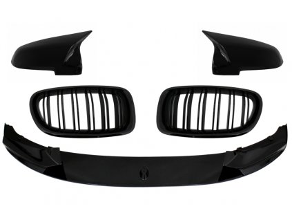 b2b front bumper spoiler lip with mirror covers and 6000279 6072033
