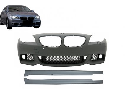 b2b front bumper with side skirts suitable for bmw 5 6000300 6072447