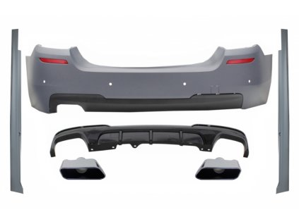 b2b rear bumper side skirts with diffuser and 6000565 6076365
