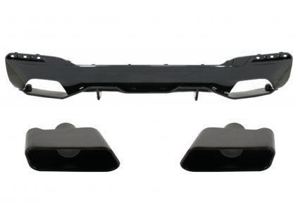 b2b rear bumper diffuser suitable for bmw 5 series 5997388 6047233