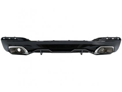 b2b rear bumper valance diffuser with exhaust tips 6000404 6076815