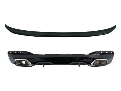 b2b diffuser with exhaust tips and trunk boot spoiler 6000615 6076921