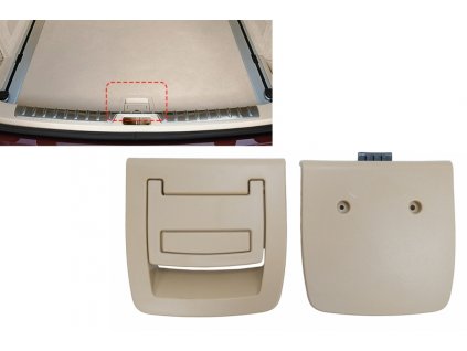b2b interior rear trunk mat floor carpet handle beige 6000935 6086175