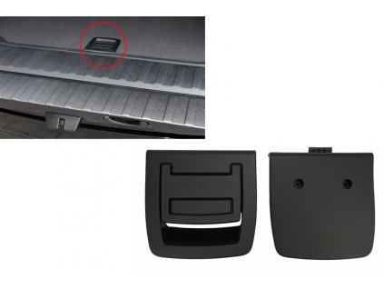 b2b interior rear trunk mat floor carpet handle black 6000936 6086172