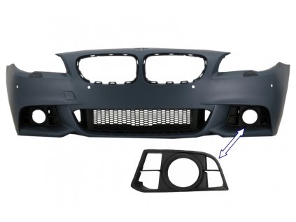 b2b fog light grille left side suitable for bmw 5 6002542 6105536
