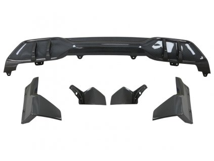 b2b aero body kit front bumper lip and air diffuser 6000402 6075985