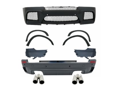 b2b body kit with exhaust muffler tips suitable for 5993226 6031217