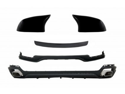 b2b body kit front bumper lip with air diffuser and 5999135 6056551