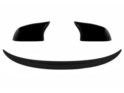 b2b trunk boot spoiler with mirror covers suitable 6000846 6081523