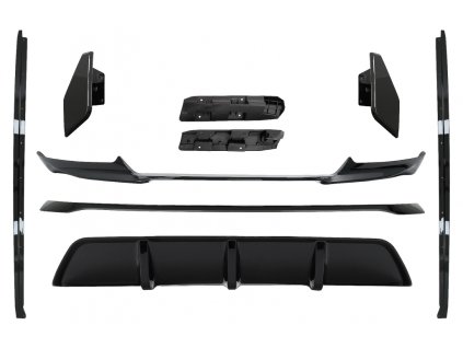 b2b aero body kit front bumper lip and air diffuser 6001162 6088184