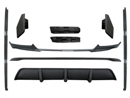 b2b aero body kit front bumper lip and air diffuser 6001163 6088204