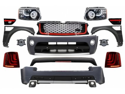 b2b complete body kit suitable for land range rover 5987367 6008531