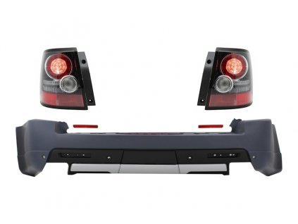 b2b rear bumper with led taillights suitable for land 5996685 6039984