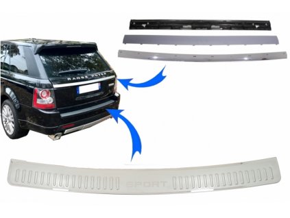 b2b kit rear bumper protector foot plate and trunk 5996889 6042038