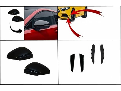 b2b kit front bumper flaps side fins flaps suitable 5999671 6063675