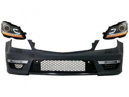 b2b front bumper suitable for mercedes c class w204 5986727 5998014