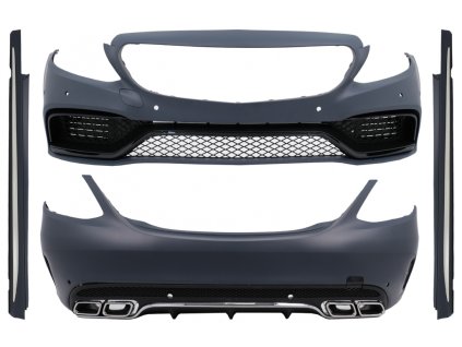 b2b complete body kit suitable for mercedes c class 5990621 6016365