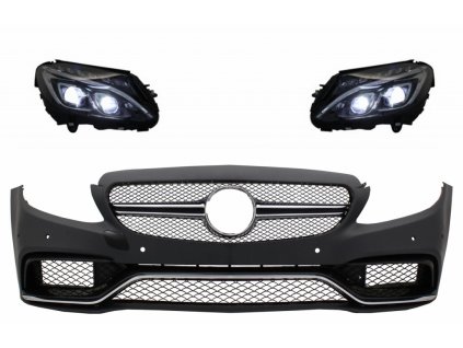b2b front bumper suitable for mercedes c class w205 5997353 6046665