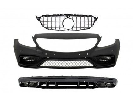 b2b front bumper suitable for mercedes c class w205 5999727 6099964