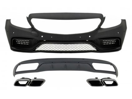 b2b front bumper without grille diffuser with 6000116 6068436