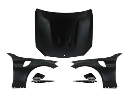 b2b front hood bonnet with front fenders suitable for 6000198 6070476