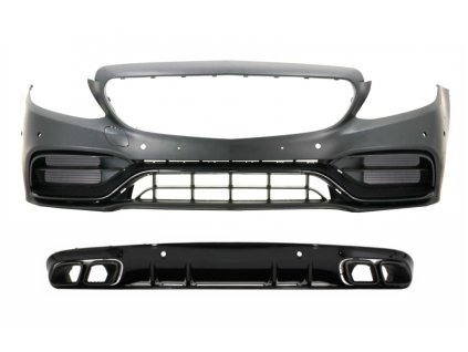 b2b front bumper with rear diffuser suitable for 6000657 6077995