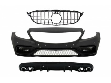 b2b front bumper suitable for mercedes c class w205 6000676 6099975
