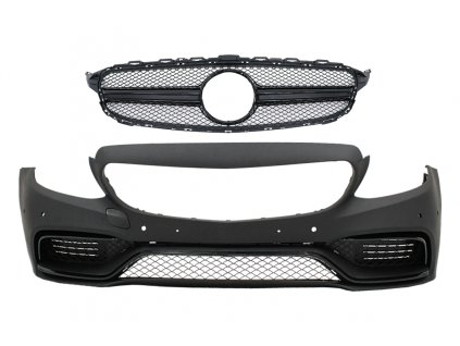 b2b front bumper with grille suitable for mercedes 6002196 6102382