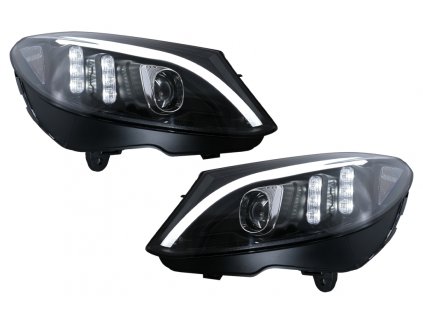 b2b tru led drl headlights suitable for mercedes 6002511 6105768
