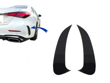 b2b rear bumper side fins flaps suitable for mercedes 6001381 6091920