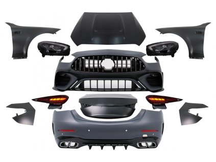 b2b upgrade body kit suitable for mercedes c class 6002594 6106312