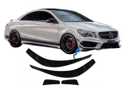 b2b front bumper splitters fins aero suitable for 5991843 6034162