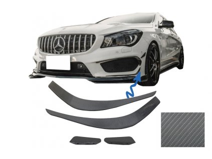 b2b front bumper splitters fins aero suitable for 5993797 6034165