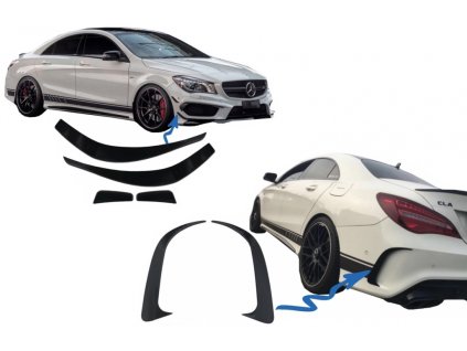 b2b bumper splitters fins aero side vent canards 5995581 6036332
