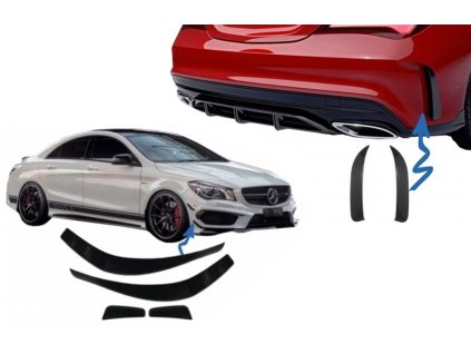 b2b bumper splitters fins side vent flaps flics 5996763 6040745