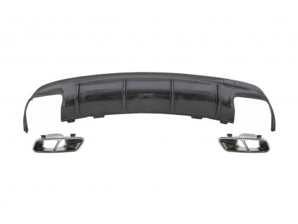 b2b rear bumper air diffuser with exhaust muffler 5997401 6047510