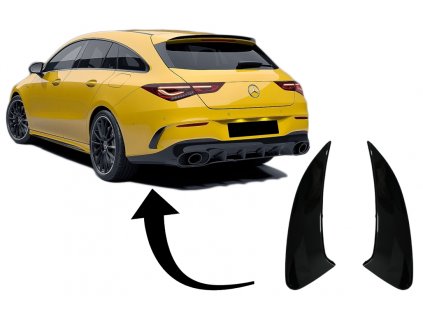 b2b rear bumper flaps flics side fins suitable for 6000181 6070515