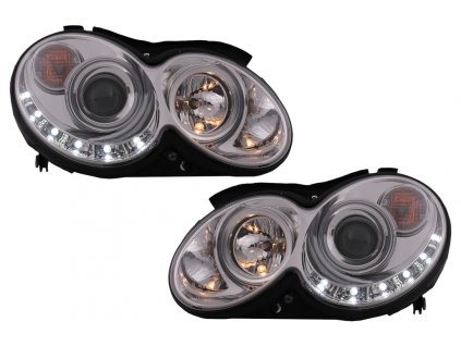 b2b led drl headlights suitable for mercedes clk w209 6001556 6093967