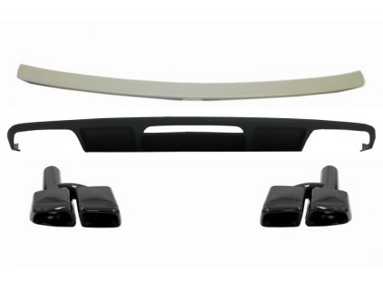 b2b rear bumper diffuser suitable for mercedes cls 5999708 6064075