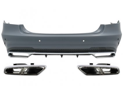 b2b rear bumper with exhaust muffler tips suitable 5997665 6050766