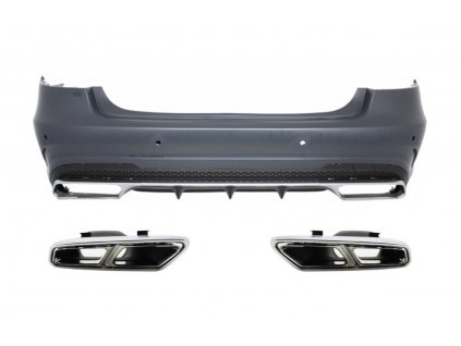 b2b rear bumper with exhaust muffler tips suitable 5997668 6050787