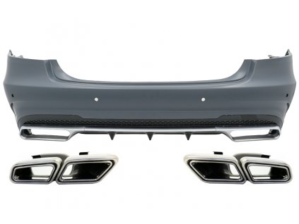 b2b rear bumper with exhaust muffler tips suitable 5997671 6050851