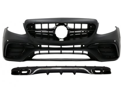 b2b front bumper with diffuser and exhaust muffler 5999068 6055224