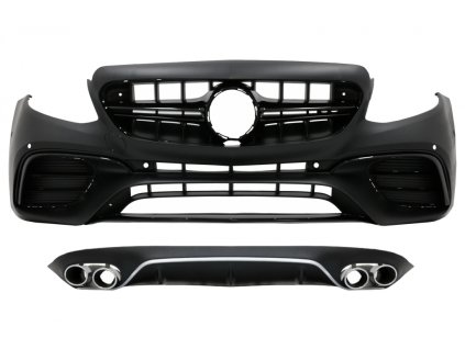 b2b front bumper with diffuser and exhaust muffler 5999293 6058639