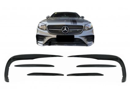 b2b front bumper splitters fins aero suitable for 6000296 6075947