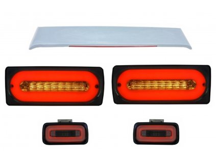 b2b led taillights light bar with rear bumper fog 5997402 6047537