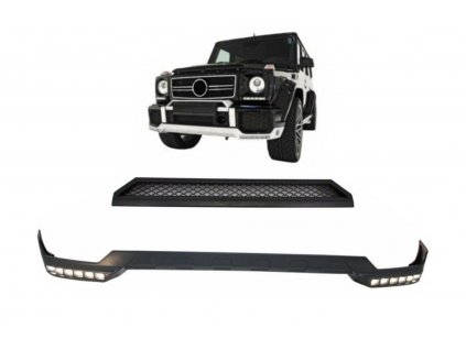 b2b front bumper spoiler led drl extension and upper 5999518 6061333