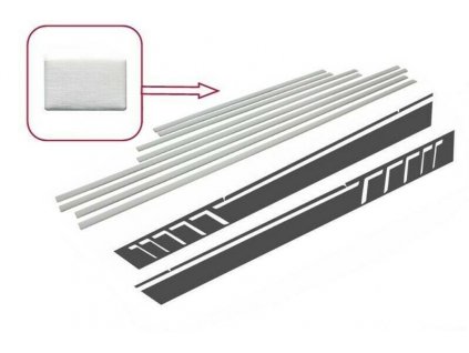 b2b add on door moldings strips brushed aluminum with 5999552 6061826